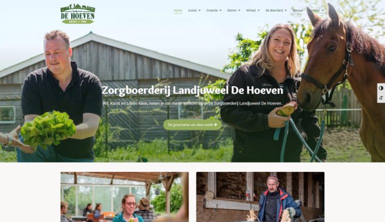 Portfolio item Landjuweel de hoeven