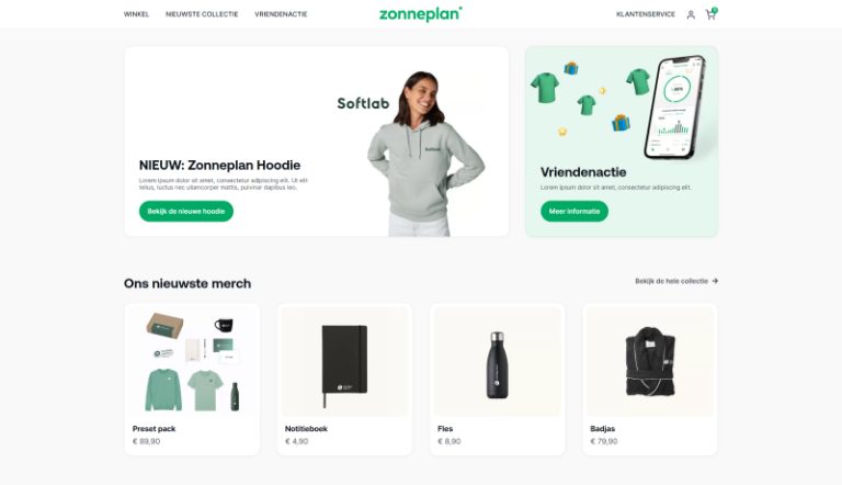 Portfolio item Zonneplan