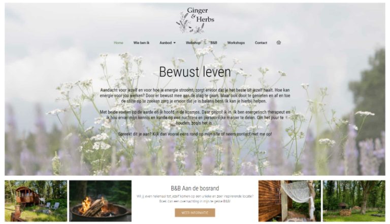 Portfolio item ginger en herbs