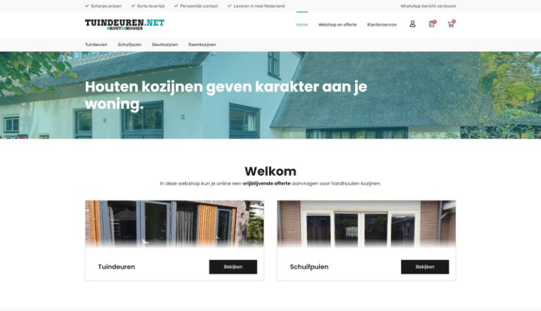 Portfolio item tuindeuren